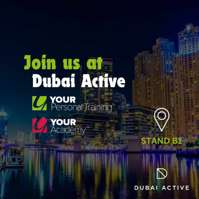 Your Personal Training and Academy to Exhibit at Dubai Active