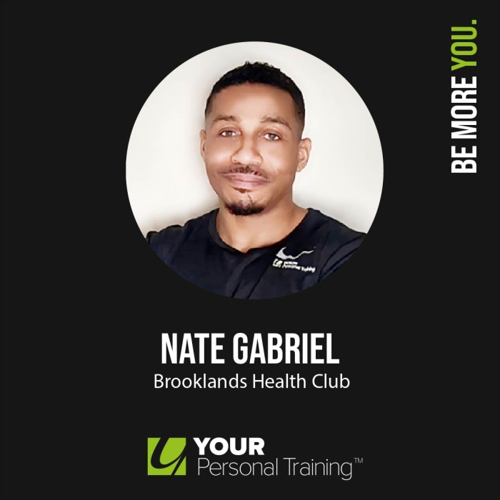 Celebrating Nate Gabriel as YOUR PT’s Personal Trainer of the Month for October!